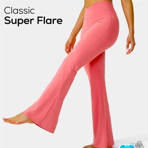 HALARA Pink Super Flare Pants